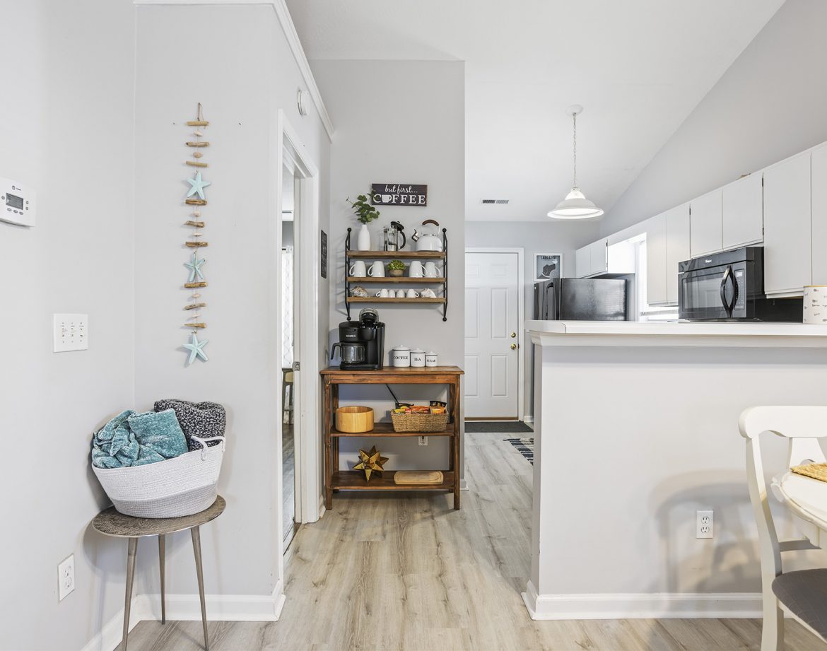 Enjoy a quiet neighborhood for a peaceful stay.