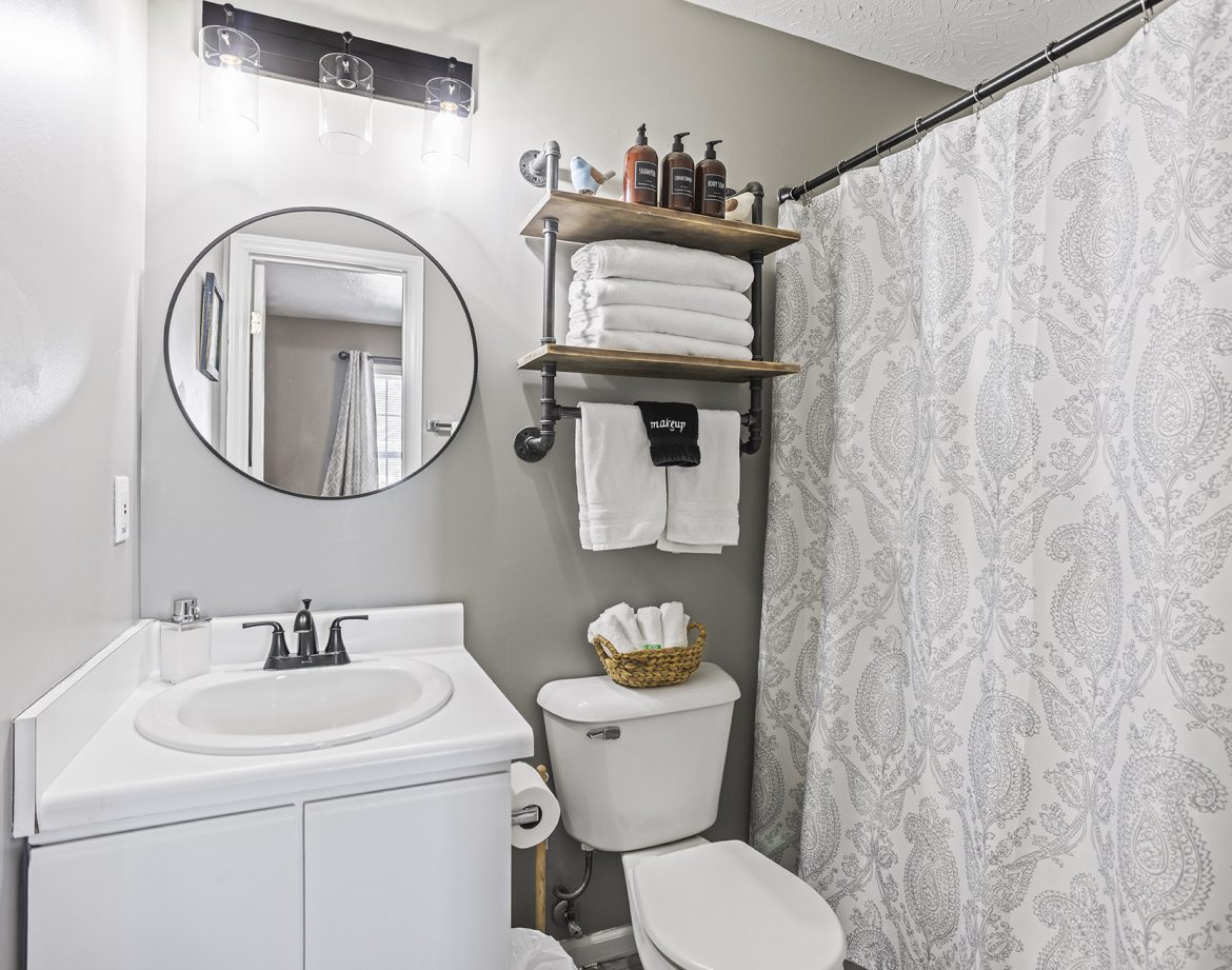 Step outside into your serene fenced yard for some Vitamin D.